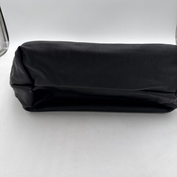 Betsey Johnson Large Black White Polka Dotted Tote Bag Reversible - Picture 13 of 13